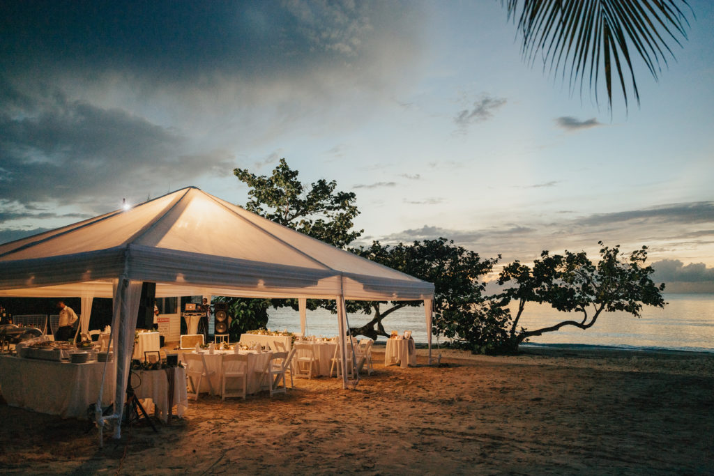 Beach Jamaica resort Wedding 