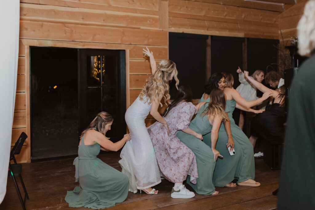wedding day dancing dance floor